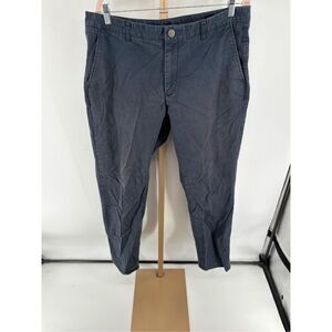 Bonobos Pants Mens Size 36x32 Blue Flat Front Chino Travel